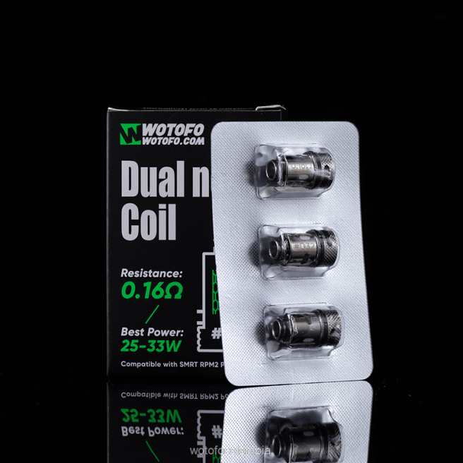 Wotofo SMRT bobina de vaina rpm2 d32 dual nexmesh 3uds 6FJT382 - Vaporizador Wotofo