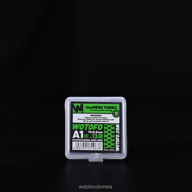 Wotofo NEXMESH para perfil 1.5 y rdta turbo nexmesh 10uds 6FJT323 - Wotofo Cigarro Eletronico