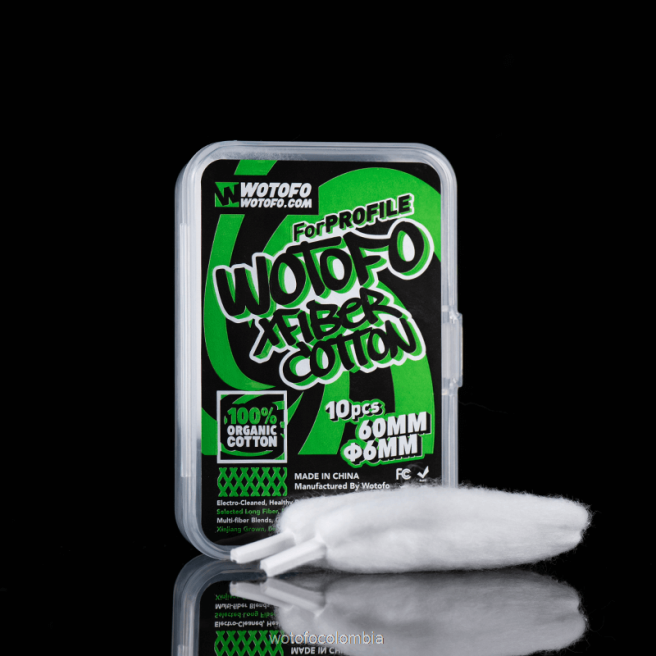 Wotofo PROFILE algodón xfiber para perfil 6mm 6FJT311 - Wotofo Desechable