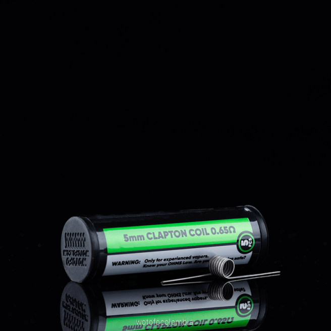 Wotofo bobina prefabricada de identificación Clapton fusionado de doble núcleo 0,65 ohmios 5mm 5 uds. 6FJT347 - Wotofo Vape Review