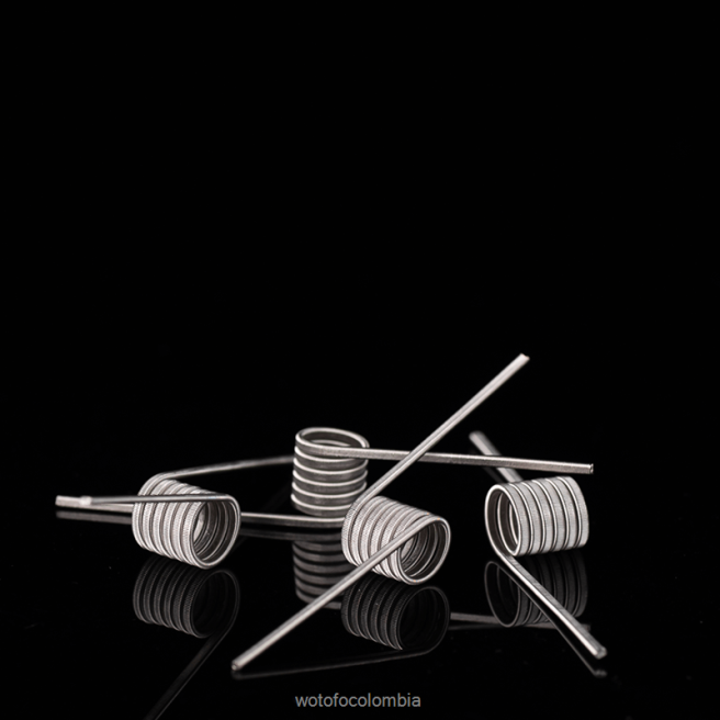 Wotofo bobina prefabricada de identificación Clapton fusionado de doble núcleo 0,65 ohmios 5mm 5 uds. 6FJT347 - Wotofo Vape Review