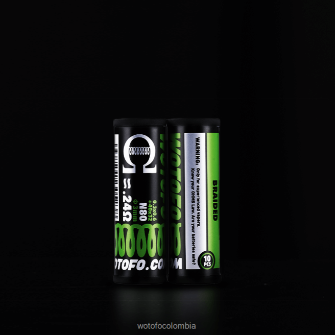 Wotofo bobinas prefabricadas Clapton fusionado de cuatro núcleos 0,26 ohmios 10 piezas 6FJT333 - Wotofo Cigarro Eletronico