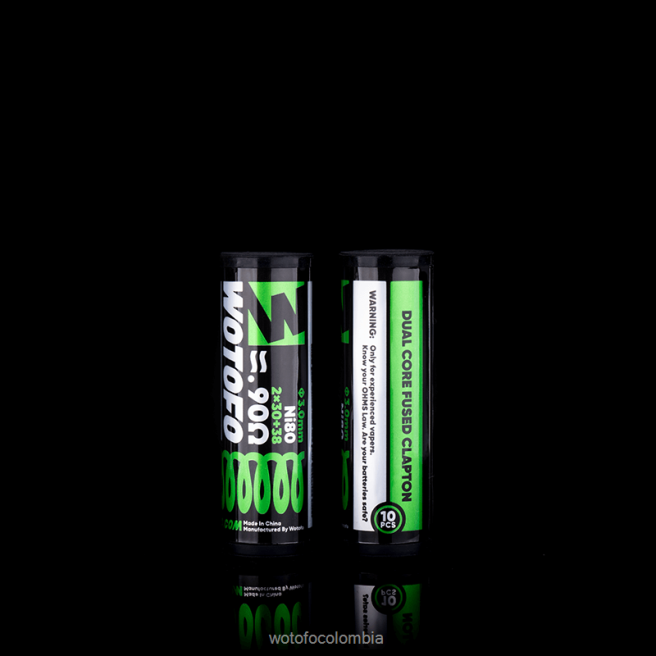 Wotofo bobinas prefabricadas Clapton fusionado de cuatro núcleos 0,26 ohmios 10 piezas 6FJT333 - Wotofo Cigarro Eletronico