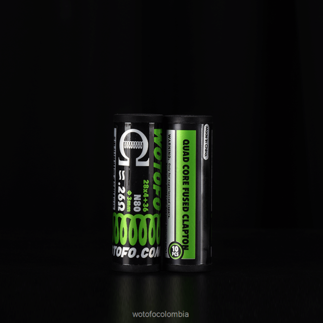 Wotofo bobinas prefabricadas Clapton fusionado de doble núcleo 0,28 ohmios 10 Uds. 6FJT314 - Wotofo Precio