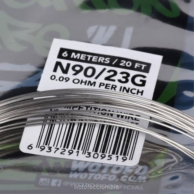 Wotofo carrete de alambre prefabricado alambre de competición ni80 - 24g 6FJT361 - Wotofo Desechable