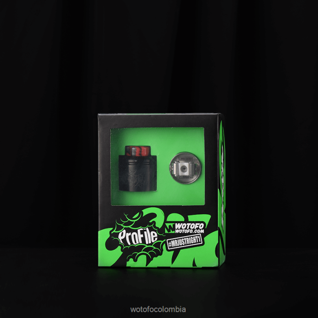 Wotofo PROFILE rda acero mate 6FJT182 - Vaporizador Wotofo