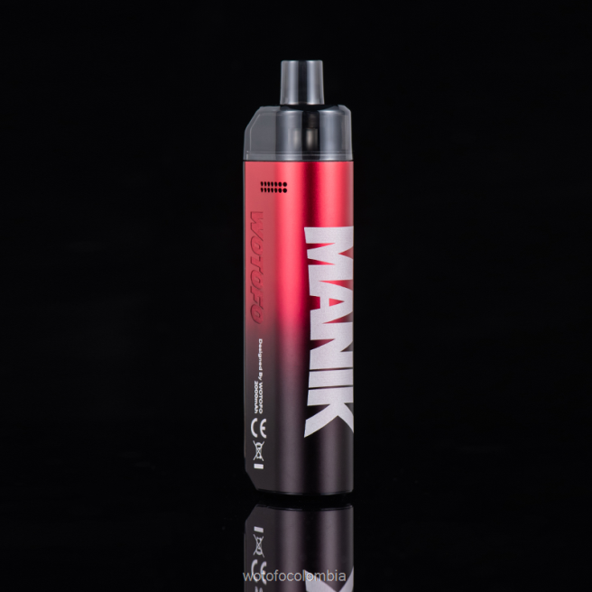 Wotofo SMRT kit de cápsulas kit rpm2 negro rojo 6FJT13 - Wotofo Cigarro Eletronico