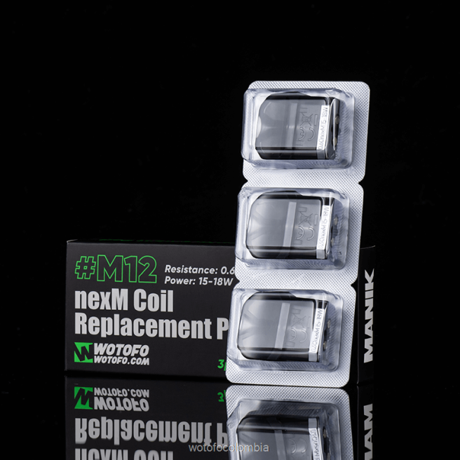 Wotofo MANIK mini cápsula de repuesto bobina m12 nexmesh incorporada 3uds 6FJT88 - Wotofo Price
