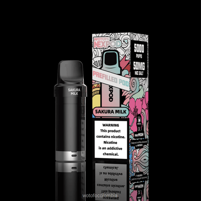 Wotofo NEXPOD cápsula de repuesto cono de fresa 20 mg 6FJT61 - Wotofo Desechable